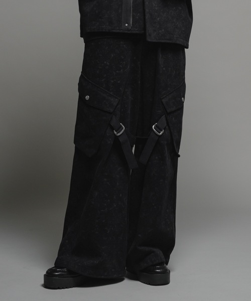 Casper John ブリーチツイルボンテージカーゴパンツ CASPER JOHN（キャスパージョン）の「Bleach twill bondage