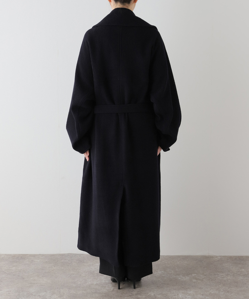 セール】【PAN/パン】W/CA PILE LONG TRENCH（トレンチコート）｜PAN