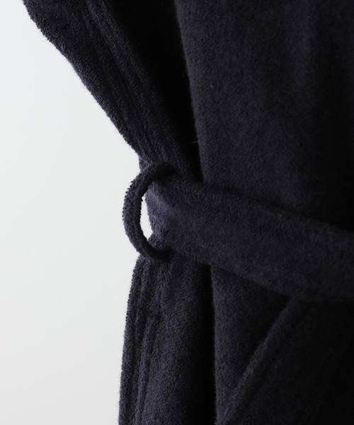 【PAN/パン】ウールカシミヤトングトレンチ【新品　未使用】 セール】【PAN/パン】W/CA PILE LONG TRENCH（トレンチコート）｜PAN