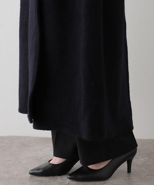 セール】【PAN/パン】W/CA PILE LONG TRENCH（トレンチコート）｜PAN