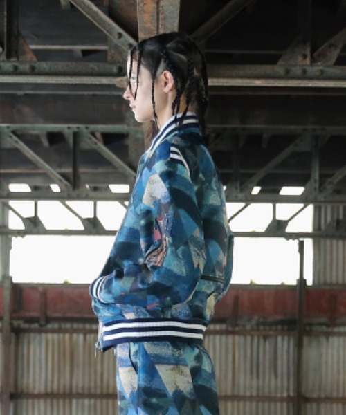 STOF(ストフ)の「STOF/ストフ/JAM JQ MA-1 Blouson(MA-1・メンズ・ブルー/ブラック・MEDIUM/SMALL)」の8枚目の写真