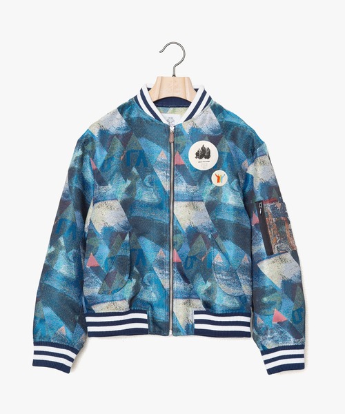 STOF(ストフ)の「STOF/ストフ/JAM JQ MA-1 Blouson(MA-1・メンズ・ブルー/ブラック・MEDIUM/SMALL)」の13枚目の写真