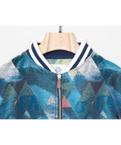 STOF(ストフ)の「STOF/ストフ/JAM JQ MA-1 Blouson(MA-1・メンズ・ブルー/ブラック・MEDIUM/SMALL)」の15枚目の写真