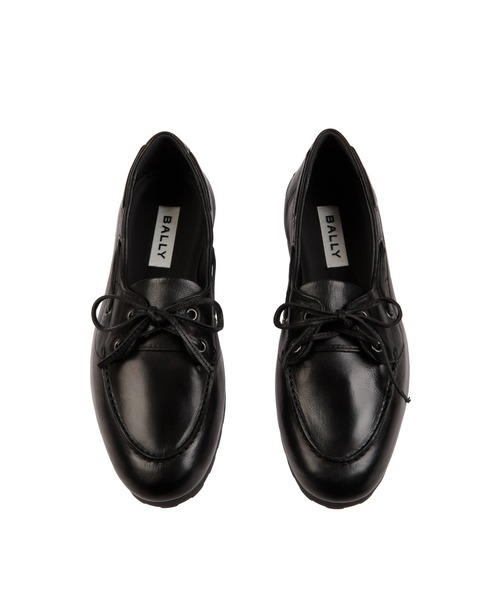 BALLY（バリー）の「PAQUY-W（モカシン/デッキシューズ・レディース・ブラック・39/38.5/38/37.5/37/36.5/36/35.5）」の4枚目の写真