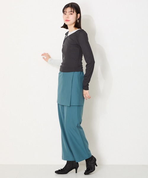 【セール】2024秋冬新作 リボンモチーフラインストーンヒールブーツ 41436（ブーツ）｜ORiental TRaffic（オリエンタルトラフィック）