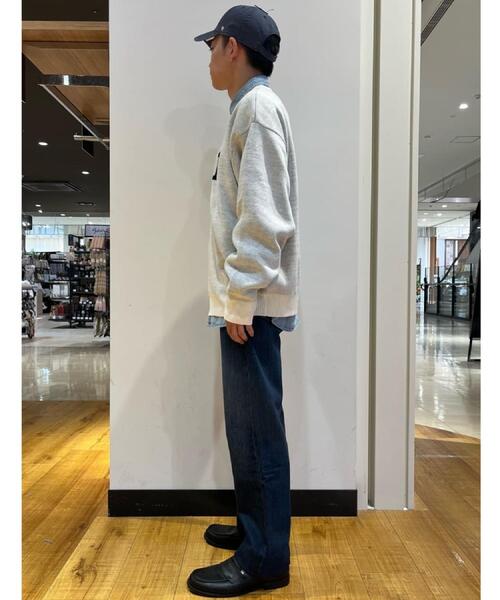 Right-on(ライトオン)の「Other(ソノタ)【メンズ】YALEロゴニット(ニット/セーター・メンズ・オフホワイト/ネイビー・M/L/XL)」の16枚目の写真