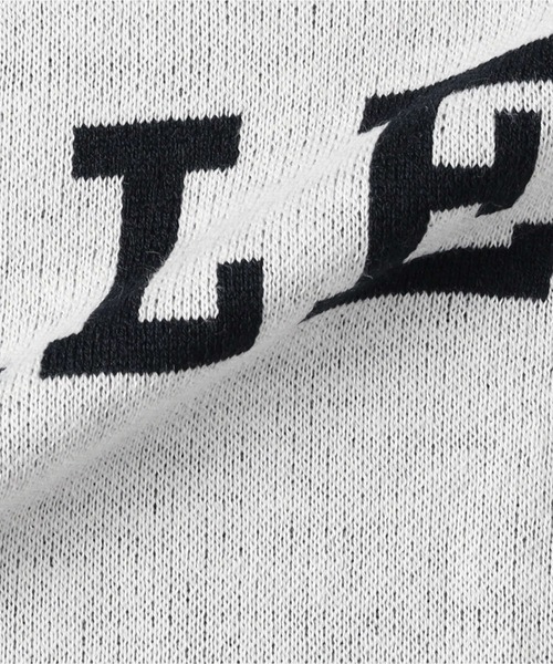 Right-on（ライトオン）の「YALE ロゴニット（ニット/セーター・メンズ・オフホワイト/ネイビー・M/L/XL）」の8枚目の写真