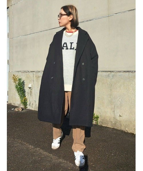 Right-on（ライトオン）の「YALE ロゴニット（ニット/セーター・メンズ・オフホワイト/ネイビー・M/L/XL）」の10枚目の写真