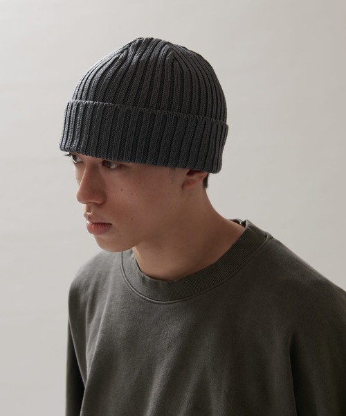 KIJIMA TAKAYUKI ニット帽 KIJIMA TAKAYUKI（キジマタカユキ）2023AW ウールワッチキャップ