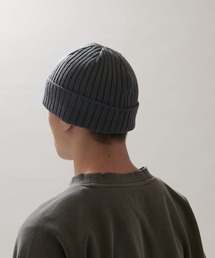 yuki fujisawa ニット帽 knit cap navy t21092202_1.jpg