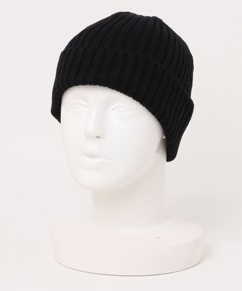 yuki fujisawa ニット帽 knit cap navy KIJIMA TAKAYUKI（キジマ タカユキ）の「【KIJIMA TAKAYUKI