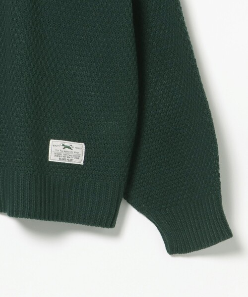 PENNEYS（ぺニーズ）の「【EXCLUSIVE】PENNEY'S / FOX ワンポイント ニットポロ（ユニセックス）（ポロシャツ・メンズ・ネイビー/グリーン/ダークブラウン・MEDIUM/SMALL/LARGE）」の19枚目の写真