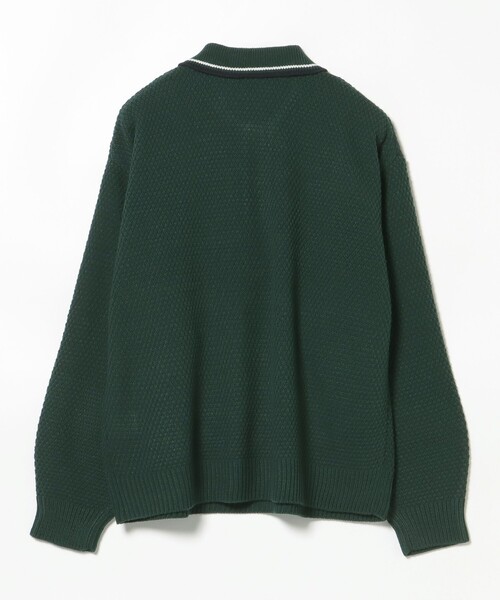 PENNEYS（ぺニーズ）の「【EXCLUSIVE】PENNEY'S / FOX ワンポイント ニットポロ（ユニセックス）（ポロシャツ・メンズ・ネイビー/グリーン/ダークブラウン・MEDIUM/SMALL/LARGE）」の20枚目の写真