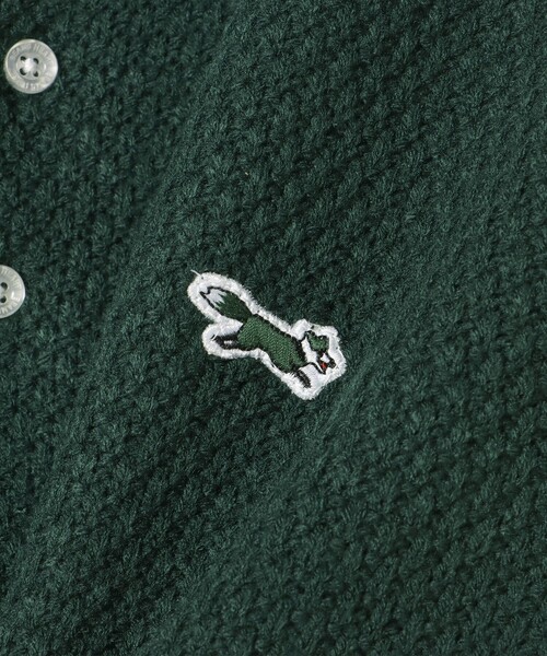 PENNEYS（ぺニーズ）の「【EXCLUSIVE】PENNEY'S / FOX ワンポイント ニットポロ（ユニセックス）（ポロシャツ・メンズ・ネイビー/グリーン/ダークブラウン・MEDIUM/SMALL/LARGE）」の21枚目の写真