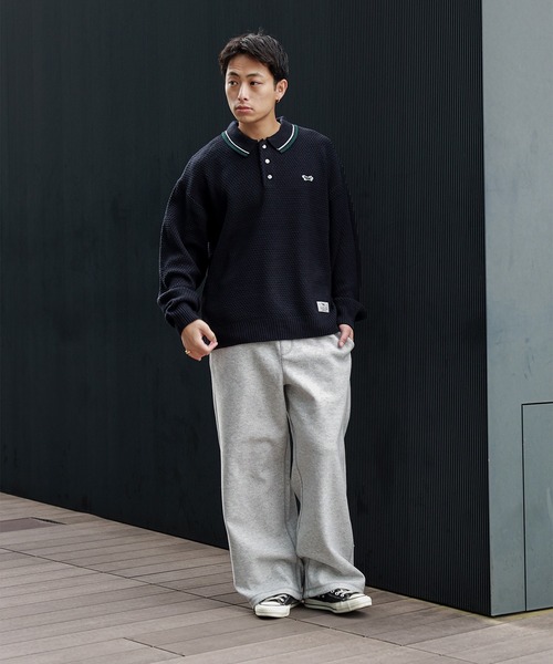 EXCLUSIVE】PENNEY'S / FOX ワンポイント ニットポロ（ユニセックス