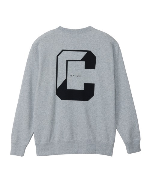 Champion(チャンピオン)の「【Champion/チャンピオン】メンズ ベーシック クルーネックスウェットシャツ(Tシャツ/カットソー・メンズ・ホワイト/ブラック/ネイビー/グレー/オートミール・MEDIUM/LARGE/X-LARGE)」の19枚目の写真