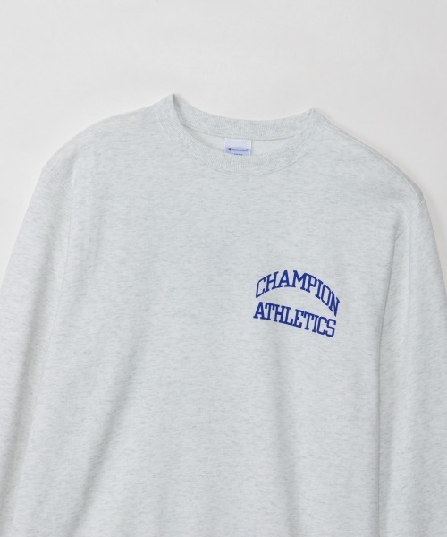 Champion(チャンピオン)の「【Champion/チャンピオン】メンズ ベーシック クルーネックスウェットシャツ(Tシャツ/カットソー・メンズ・ホワイト/ブラック/ネイビー/グレー/オートミール・MEDIUM/LARGE/X-LARGE)」の15枚目の写真