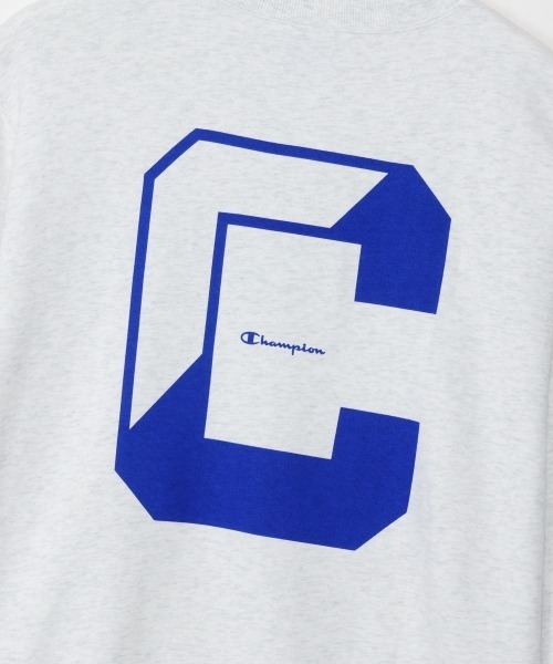 Champion(チャンピオン)の「【Champion/チャンピオン】メンズ ベーシック クルーネックスウェットシャツ(Tシャツ/カットソー・メンズ・ホワイト/ブラック/ネイビー/グレー/オートミール・MEDIUM/LARGE/X-LARGE)」の12枚目の写真