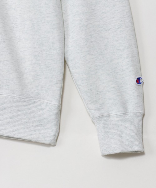 Champion(チャンピオン)の「【Champion/チャンピオン】メンズ ベーシック クルーネックスウェットシャツ(Tシャツ/カットソー・メンズ・ホワイト/ブラック/ネイビー/グレー/オートミール・MEDIUM/LARGE/X-LARGE)」の11枚目の写真