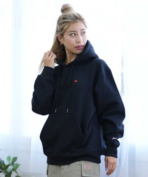 NEW ERA(ニューエラ)の「【ムラサキスポーツ限定】NEW ERA/ニューエラ パーカー 14450337/14450338(パーカー・レディース・ストーン/ブラック・M/S)」の13枚目の写真