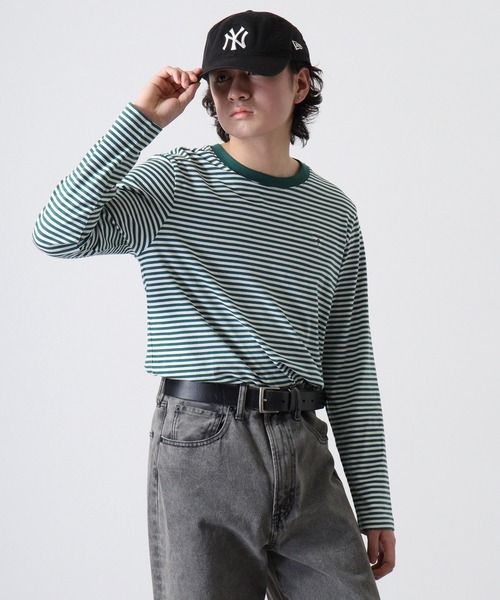 Guess(ゲス)の「GUESS MEN'S L/SLV TEE SHIRT ロンT(Tシャツ/カットソー・メンズ・ホワイト/グリーン・XL/M/L/S)」の11枚目の写真