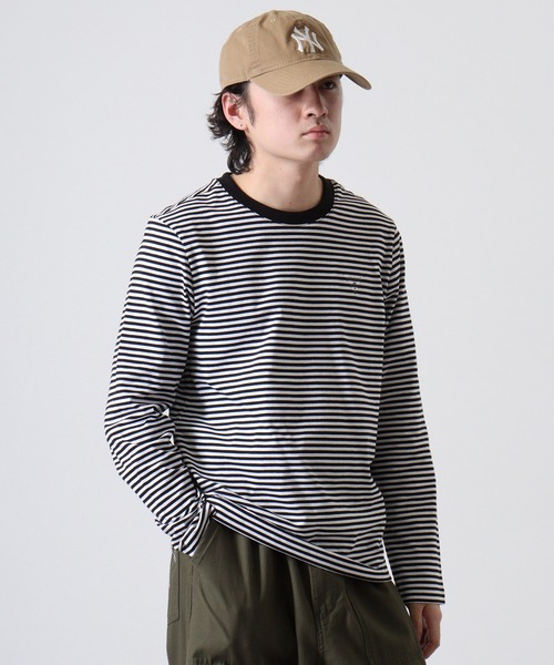 Guess(ゲス)の「GUESS MEN'S L/SLV TEE SHIRT ロンT(Tシャツ/カットソー・メンズ・ホワイト/グリーン・XL/M/L/S)」の5枚目の写真