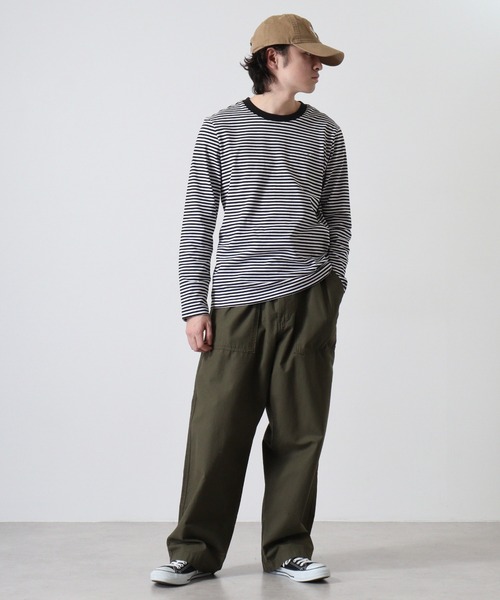 Guess(ゲス)の「GUESS MEN'S L/SLV TEE SHIRT ロンT(Tシャツ/カットソー・メンズ・ホワイト/グリーン・XL/M/L/S)」の6枚目の写真