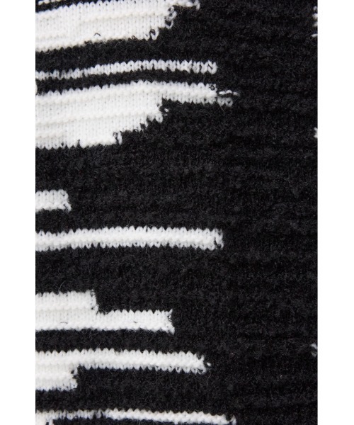 AZUL by moussy（アズールバイマウジー）の「モザイクジャガードニット（ニット/セーター・メンズ・ピンク系その他/ブラック系その他/ホワイト系その他/グリーン系その他・FREE）」の15枚目の写真
