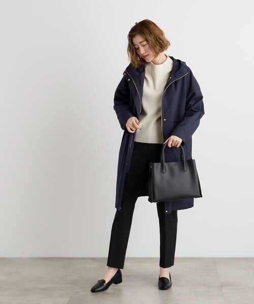 grove（グローブ）の「【人間工学】中仕切り2WAYトート【入卒対応可】（ショルダーバッグ・レディース・アイボリー系7/ブラック/サックスブルー/ライトグレー/ダークグレー/ベージュ・00）」の13枚目の写真