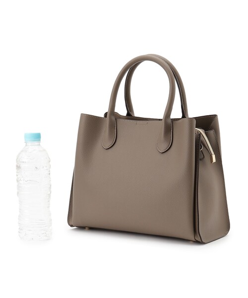 grove（グローブ）の「【人間工学】中仕切り2WAYトート【入卒対応可】（ショルダーバッグ・レディース・アイボリー系7/ブラック/サックスブルー/ライトグレー/ダークグレー/ベージュ・00）」の20枚目の写真