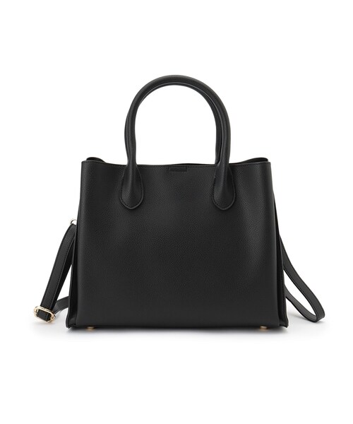 grove（グローブ）の「【人間工学】中仕切り2WAYトート【入卒対応可】（ショルダーバッグ・レディース・アイボリー系7/ブラック/サックスブルー/ライトグレー/ダークグレー/ベージュ・00）」の22枚目の写真