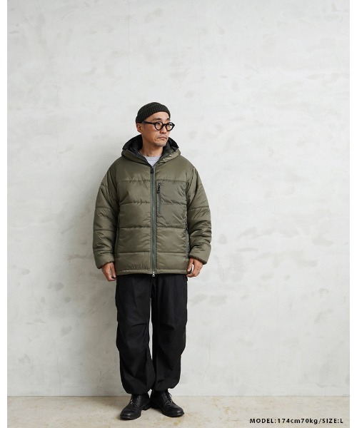 THERMO AIR LOFT PRIMALOFT パーカー PERTEX UNLIMITED WAIPER.inc