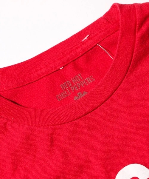 THRIFTY LOOK（スリフティールック）の「THRIFTY LOOK / スリフティールック THRIFTY 'RED HOT CHILI PEPPERS' TEE レッドホットチリペッパーズ（Tシャツ/カットソー・メンズ・レッド/ブラック/ブラック系1・X-LARGE/LARGE/MEDIUM）」の12枚目の写真