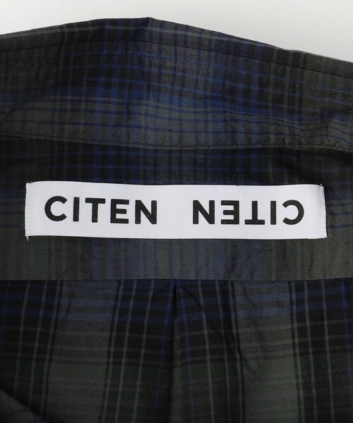 CITEN（シテン）の「＜CITEN＞スタンダードシャツ シャドウチェック（シャツ/ブラウス・メンズ・ダークグレー・S/M/L）」の14枚目の写真