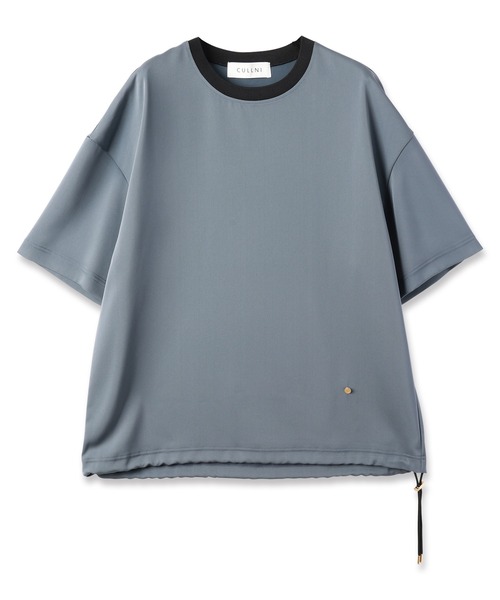 トップス CULLNI Stretch Twill Tailored Pullover セール】Dry Stretch Twill Drawstring Pullover（Tシャツ