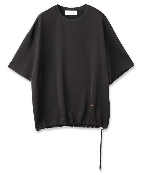 CULLNI ブラック スウェット サイズ1 セール】Dry Stretch Twill Drawstring Pullover（Tシャツ