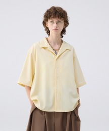 soerte(\Ge)LOOSE H / S OPEN COLLAR SHIRT (ASSORT)/[Yn[tX[uI[vJ[Vc(Vc/uEX)