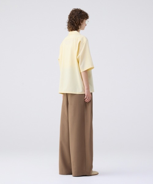 LOOSE H / S OPEN COLLAR SHIRT (ASSORT)/ルーズハーフスリーブ