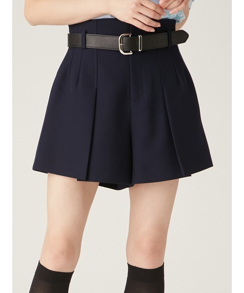 オンライン完売色　未使用タグ付きLILY BROWN ショートパンツ セール】ベルト付きショートパンツ（その他パンツ）｜LILY BROWN