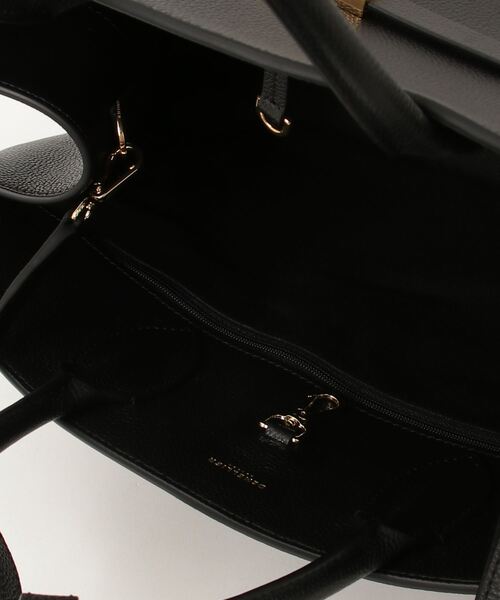 DEMELLIER LONDON（デメリエーロンドン）の「DEMELLIER / The Hudson ハンドバッグ（トートバッグ・レディース・ブラック・FREE）」の12枚目の写真