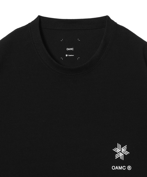 OAMC GOLDWIN ゴールドウィン ロゴ コットン Tシャツ Goldwin OAMC Goldwin T-shirt / ゴールドウィン OAMC ゴールド