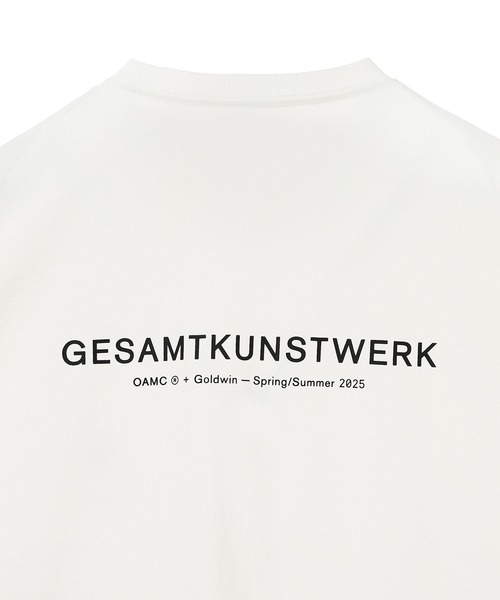 OAMC GOLDWIN ゴールドウィン ロゴ コットン Tシャツ Goldwin OAMC Goldwin T-shirt / ゴールドウィン OAMC ゴールド