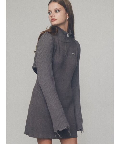 EMODA(エモダ)の「マルチウェイ2ピースミニワンピース(ワンピース・レディース・ベージュ/グレー/ブラック・FREE)」の8枚目の写真