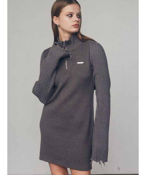 EMODA(エモダ)の「マルチウェイ2ピースミニワンピース(ワンピース・レディース・ベージュ/グレー/ブラック・FREE)」の21枚目の写真