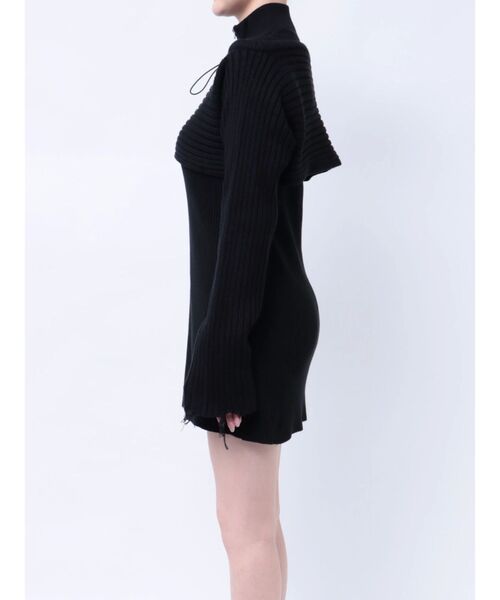 EMODA(エモダ)の「マルチウェイ2ピースミニワンピース(ワンピース・レディース・ベージュ/グレー/ブラック・FREE)」の17枚目の写真