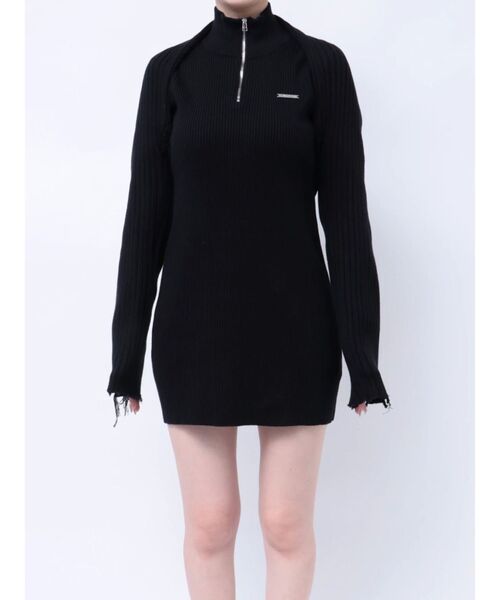 EMODA(エモダ)の「マルチウェイ2ピースミニワンピース(ワンピース・レディース・ベージュ/グレー/ブラック・FREE)」の20枚目の写真