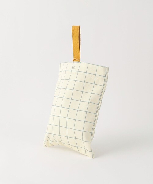 green label relaxing（グリーンレーベルリラクシング）の「シューズバッグ（トートバッグ・キッズ・オフホワイト/ピンク・FREE）」の5枚目の写真