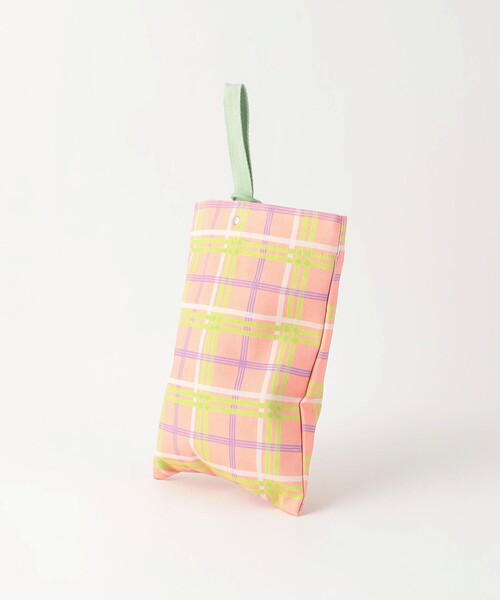 green label relaxing（グリーンレーベルリラクシング）の「シューズバッグ（トートバッグ・キッズ・オフホワイト/ピンク・FREE）」の11枚目の写真