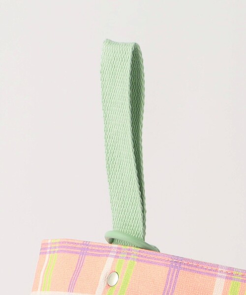 green label relaxing（グリーンレーベルリラクシング）の「シューズバッグ（トートバッグ・キッズ・オフホワイト/ピンク・FREE）」の12枚目の写真