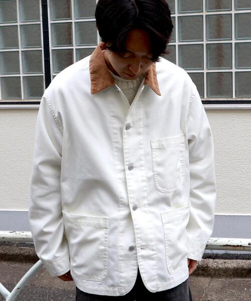 BACK NUMBER（バックナンバー）の「BACK NUMBER(バックナンバー)【メンズ】カバーオール（ブルゾン・メンズ・ホワイト・M/L/XL）」の15枚目の写真